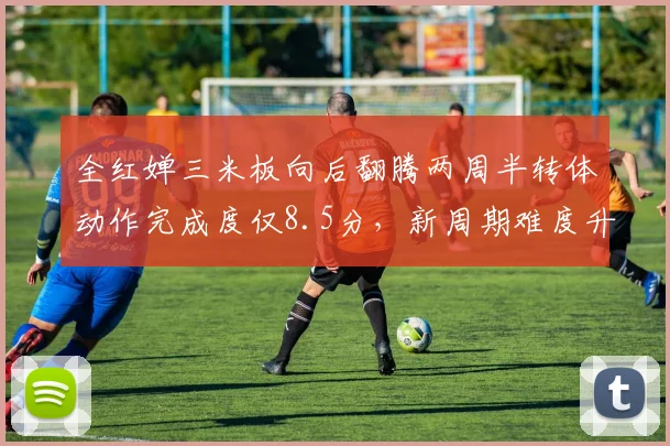 全红婵三米板向后翻腾两周半转体动作完成度仅8.5分，新周期难度升级是否冒险？